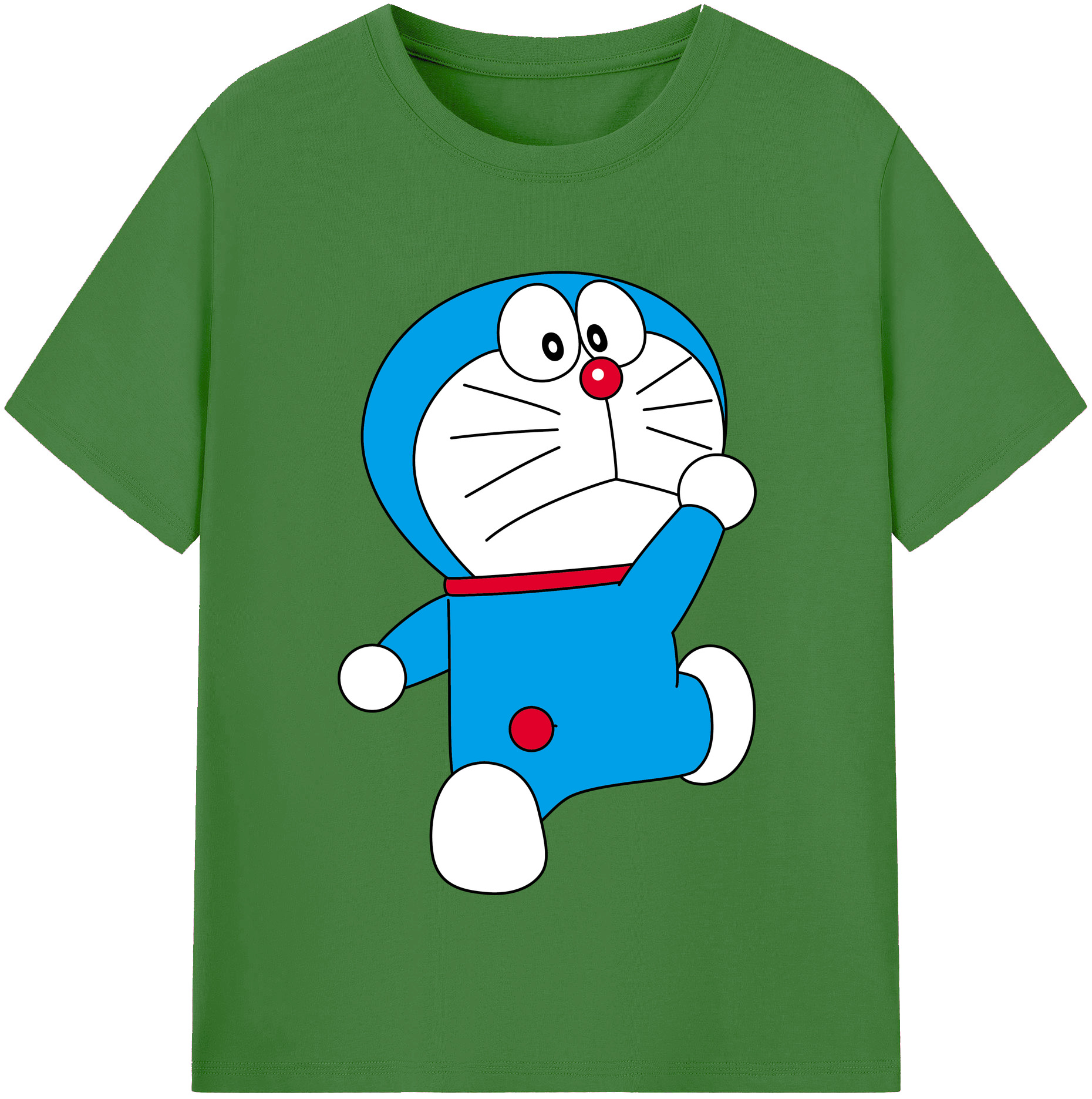 （画像用） ドラえもん Doraemon レディースカジュアルプリントTシャツ（綿100％）